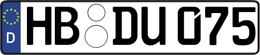 HB-DU075