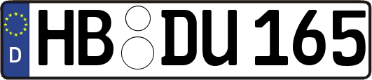 HB-DU165