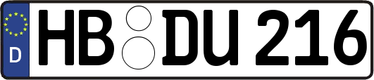 HB-DU216