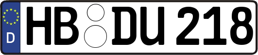HB-DU218