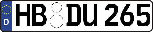 HB-DU265