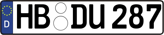 HB-DU287