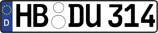 HB-DU314