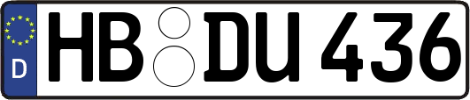 HB-DU436