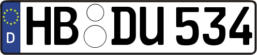 HB-DU534