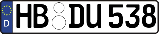 HB-DU538