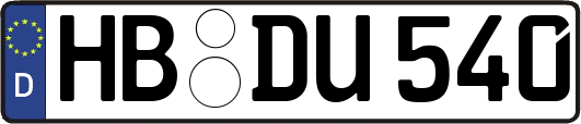 HB-DU540