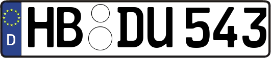 HB-DU543