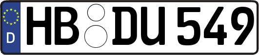 HB-DU549