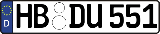 HB-DU551