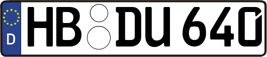HB-DU640