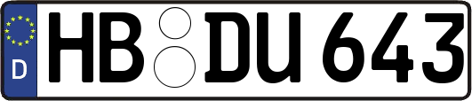 HB-DU643