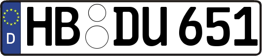 HB-DU651