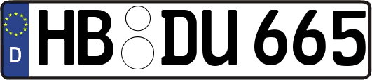HB-DU665