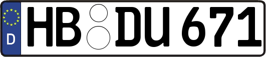 HB-DU671