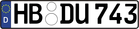 HB-DU743