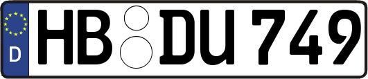 HB-DU749