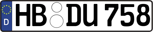 HB-DU758