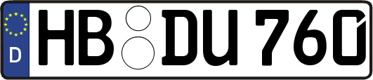 HB-DU760