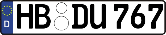 HB-DU767