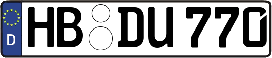 HB-DU770