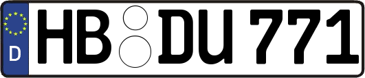 HB-DU771
