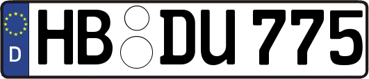 HB-DU775