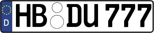 HB-DU777