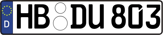 HB-DU803