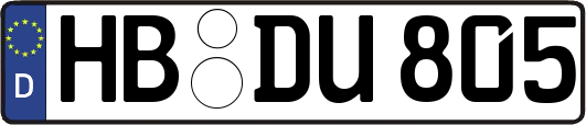 HB-DU805