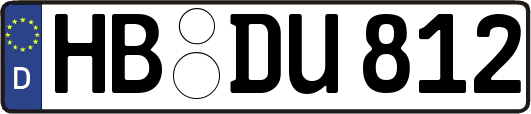 HB-DU812