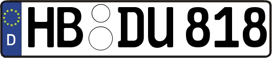 HB-DU818