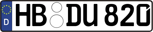 HB-DU820