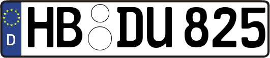 HB-DU825