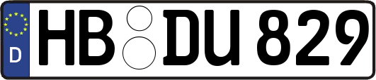 HB-DU829