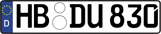 HB-DU830