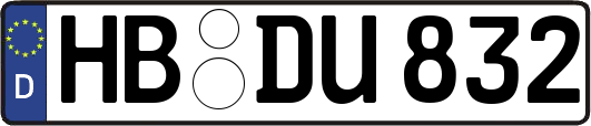 HB-DU832