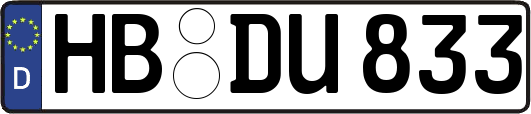 HB-DU833