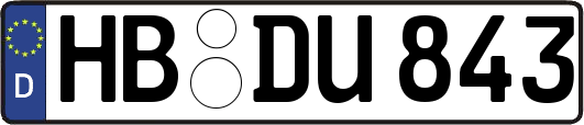 HB-DU843