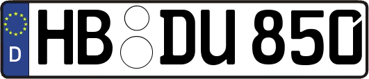 HB-DU850