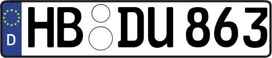HB-DU863