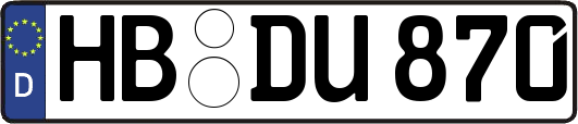 HB-DU870