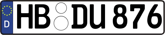 HB-DU876