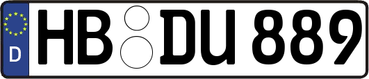 HB-DU889