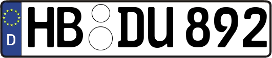 HB-DU892