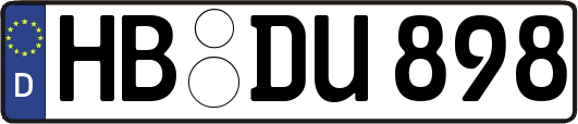 HB-DU898