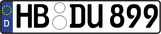 HB-DU899