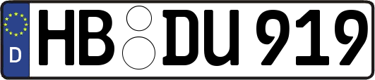 HB-DU919