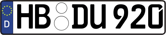 HB-DU920
