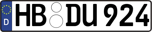 HB-DU924